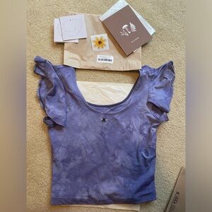 Purusha People “Bee Flutter Bra Top”